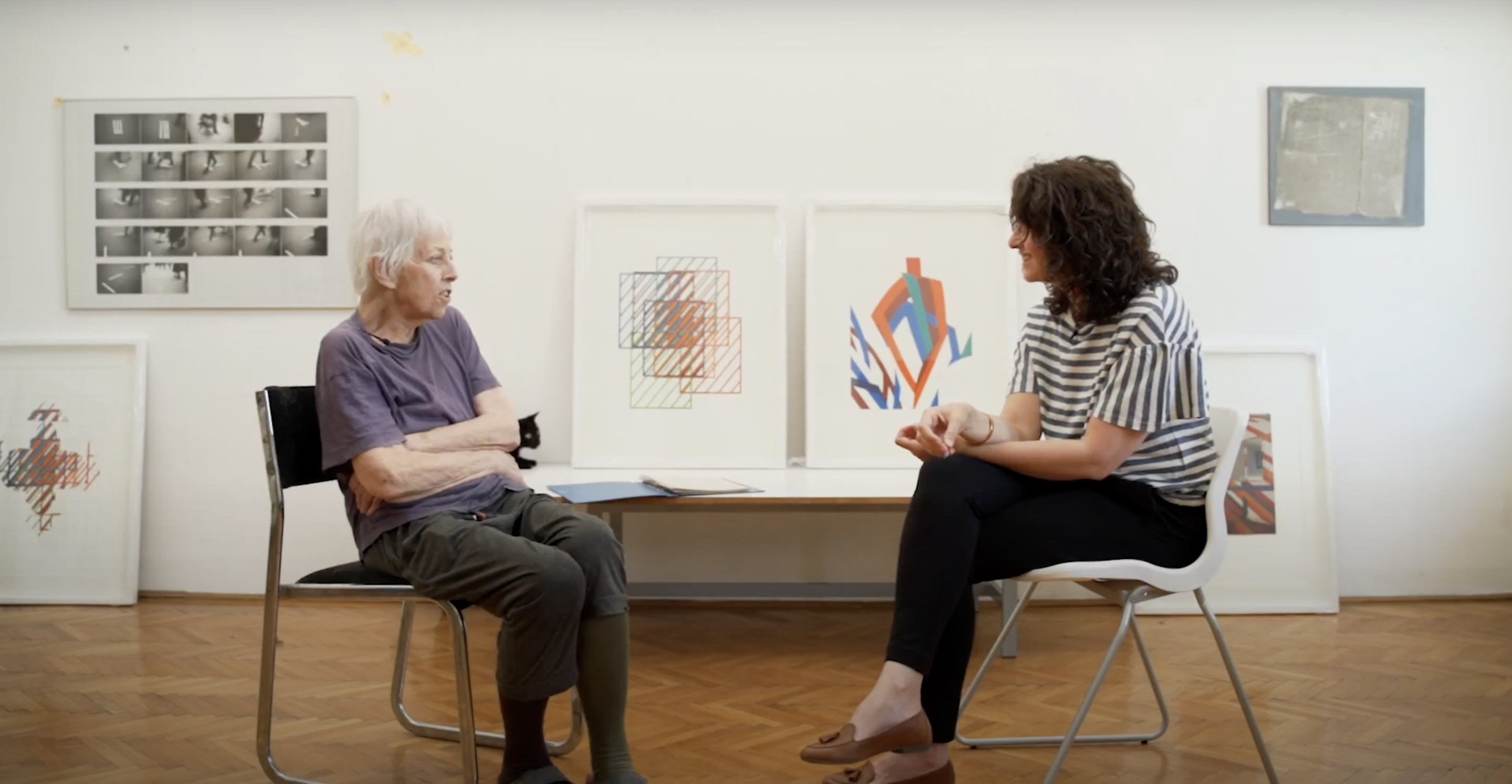 Space Painting - Dóra Maurer in conversation with Nóra Winkler